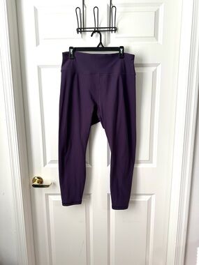 Peloton Cadent Leggings Womens Size 2X Plum Purple
